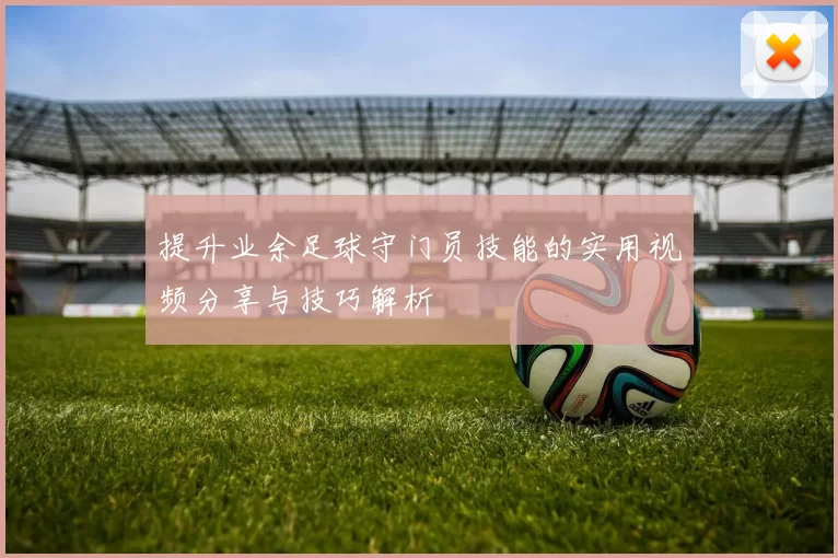 提升业余足球守门员技能的实用视频分享与技巧解析